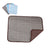 Bite-resistant pet cooling mat in light blue for dogs