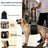 Black denim rear leg support harness for senior dogs, product image 2