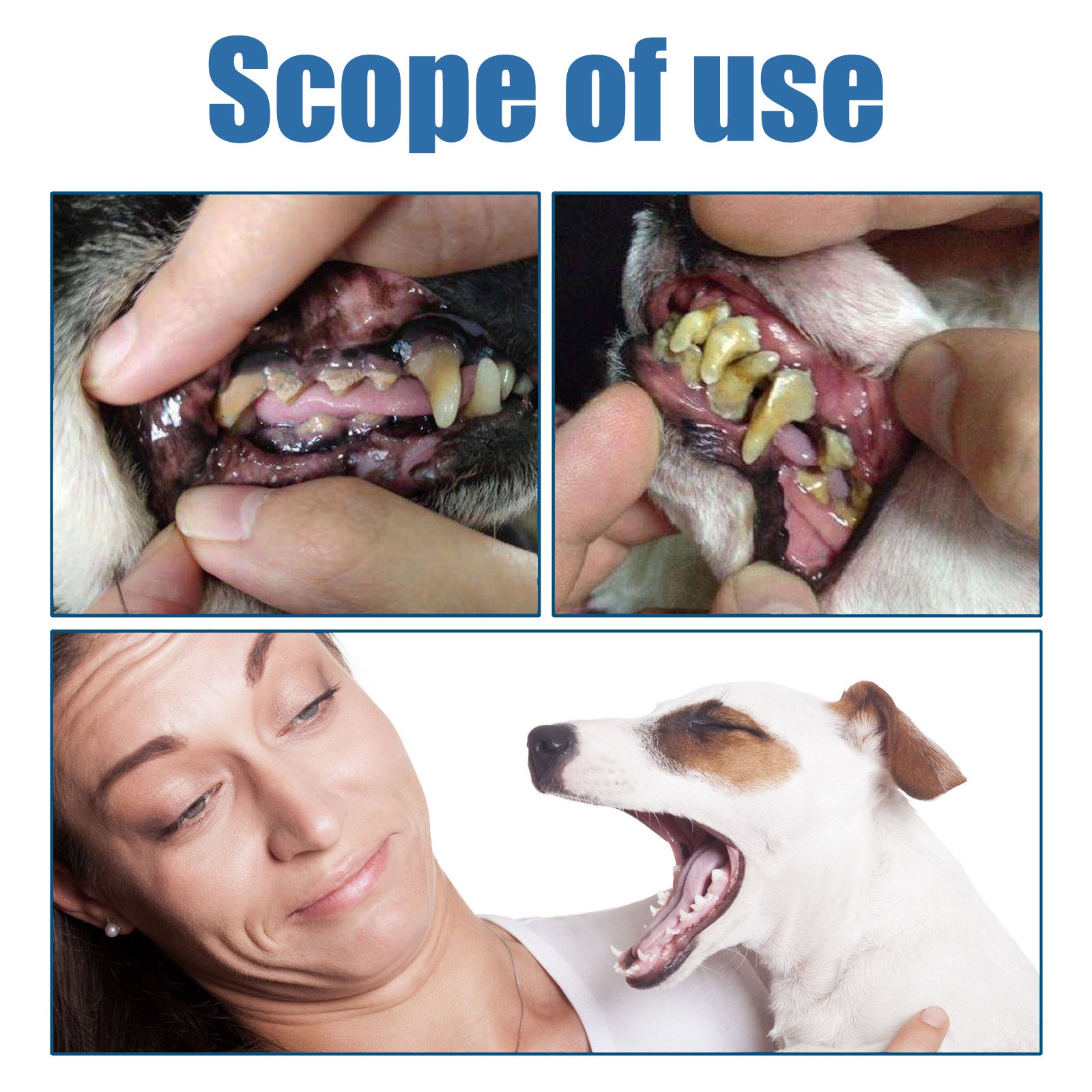 Pet Teeth Cleaning Foam for Dogs and Cats, Fresh Breath Care