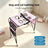 Foldable Dog Grooming Table with Mesh Top and Non-Slip Feet