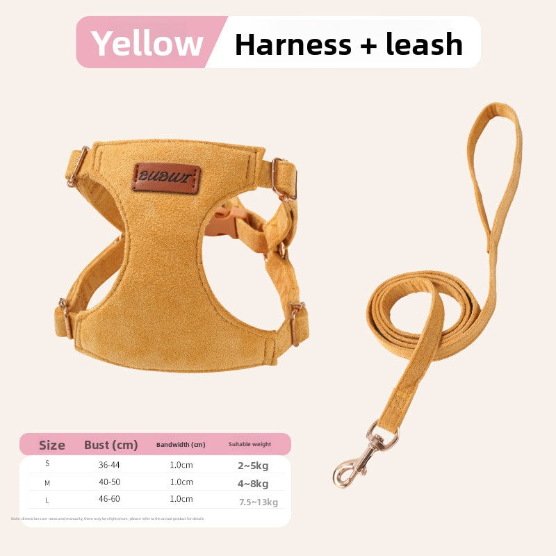 No-choke chest and back harness with lead, ideal for everyday use