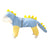 Waterproof shark raincoat for large dogs, in Grey Shark, sizes 3XL to 8XL, image 3