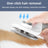Pet Hair Removal Needle Comb and Fine-Tooth Flea Comb Set