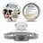 Pet Cat Dog Button Silicone Collar
