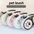Paw print pet lead for dogs and cats, main product photo
