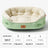 Fluffy all-season dog bed with raised sides in soft colours, photo 14