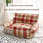 Houndstooth pet bed for small dogs and cats, additional product photo