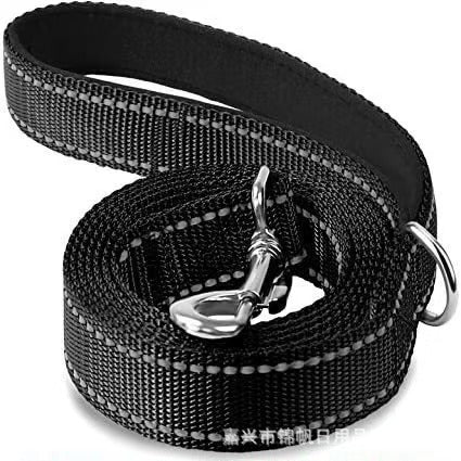 Padded handle dog leads in ten bright colours