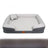 Plaid pet bed mat with pillow, detail photo 17
