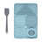 Silicone Pet Lick Mat Slow Feeder Tray with Suction Cup Non-Slip Base for Cats and Dogs