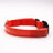 Light up pet collar with breakaway clasp glowing at night, product image 53
