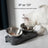 Stainless Steel Pet Feeder Slanted Neck Bowl