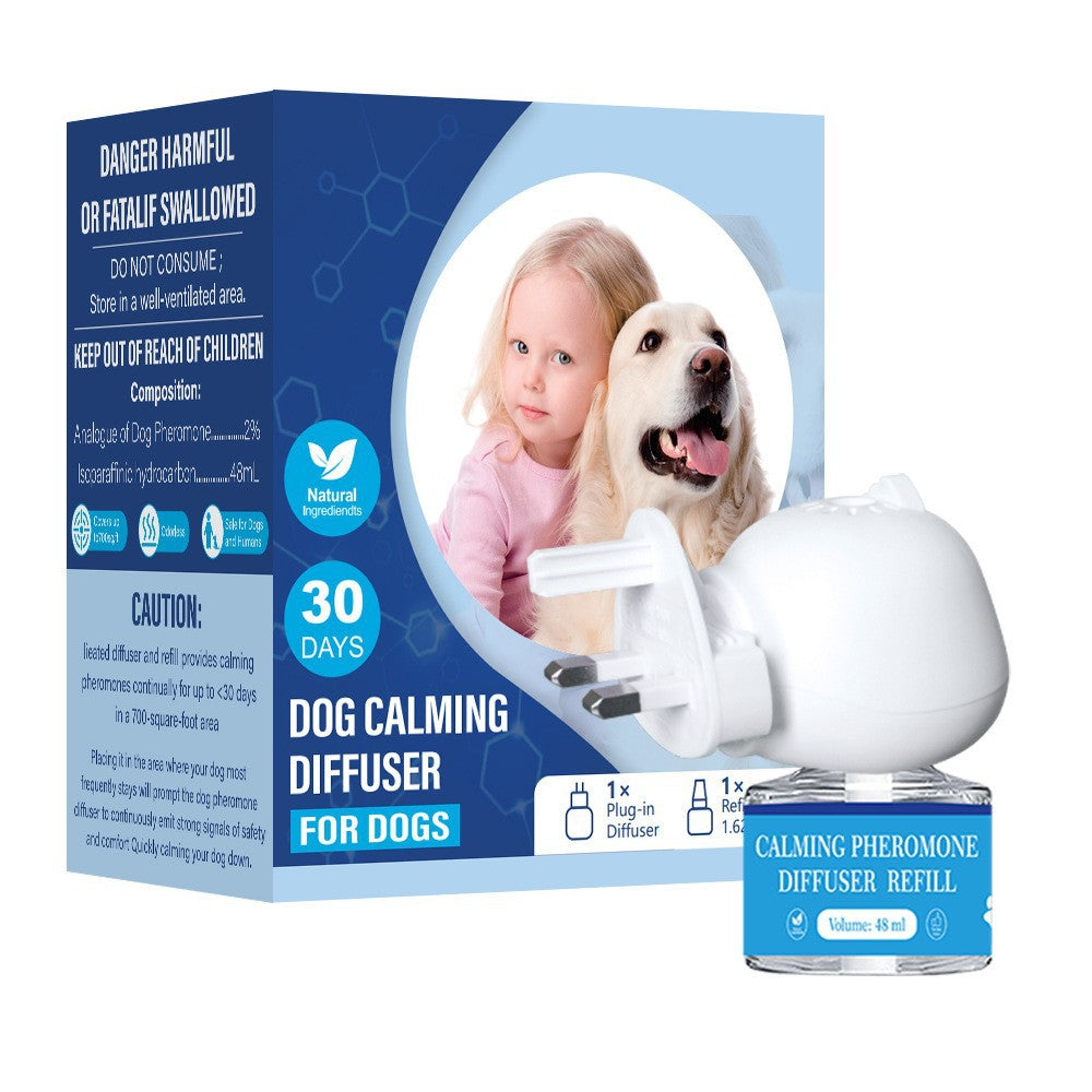 Calming Pheromone Diffuser Starter Set with Refills, UK Plug