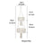 Handwoven bohemian hanging cat hammock in breathable cloth, product image 7