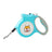 5m retractable dog lead with LED light in 9 colour options