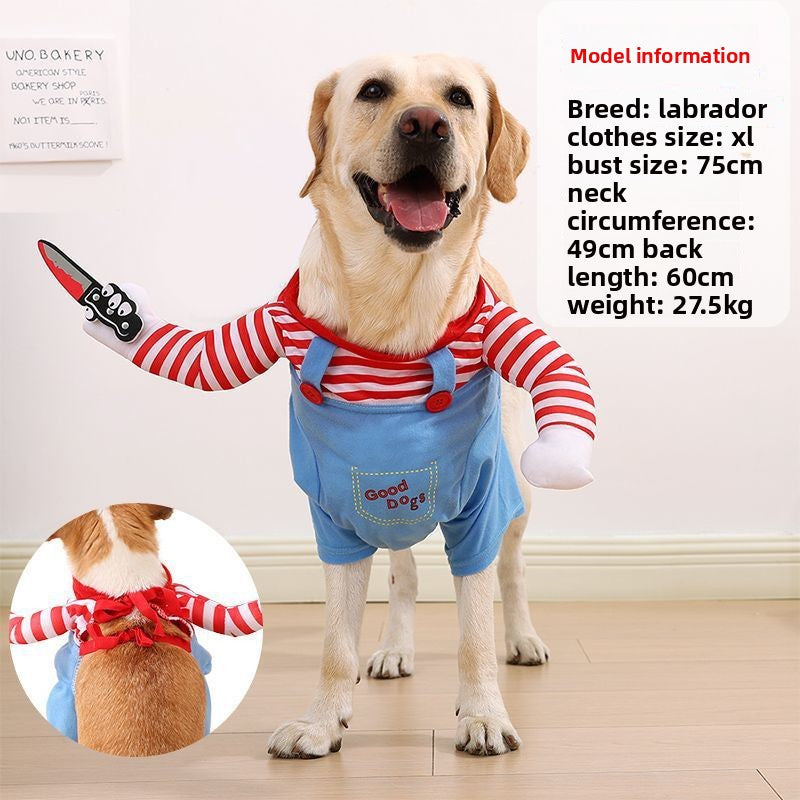 Halloween Pet Costume Dog Cat Funny Outfit