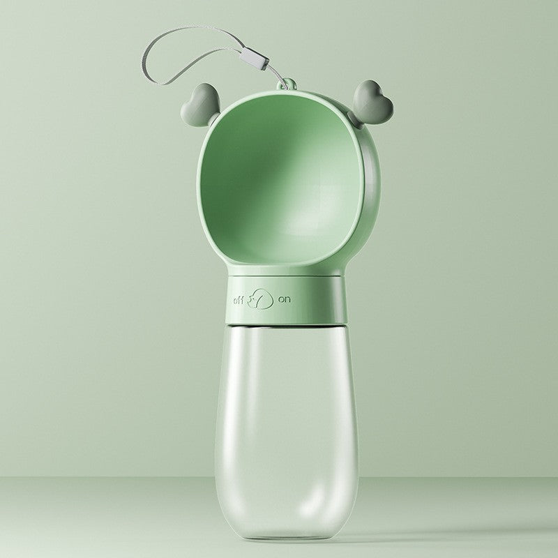 Portable water dispenser for puppies