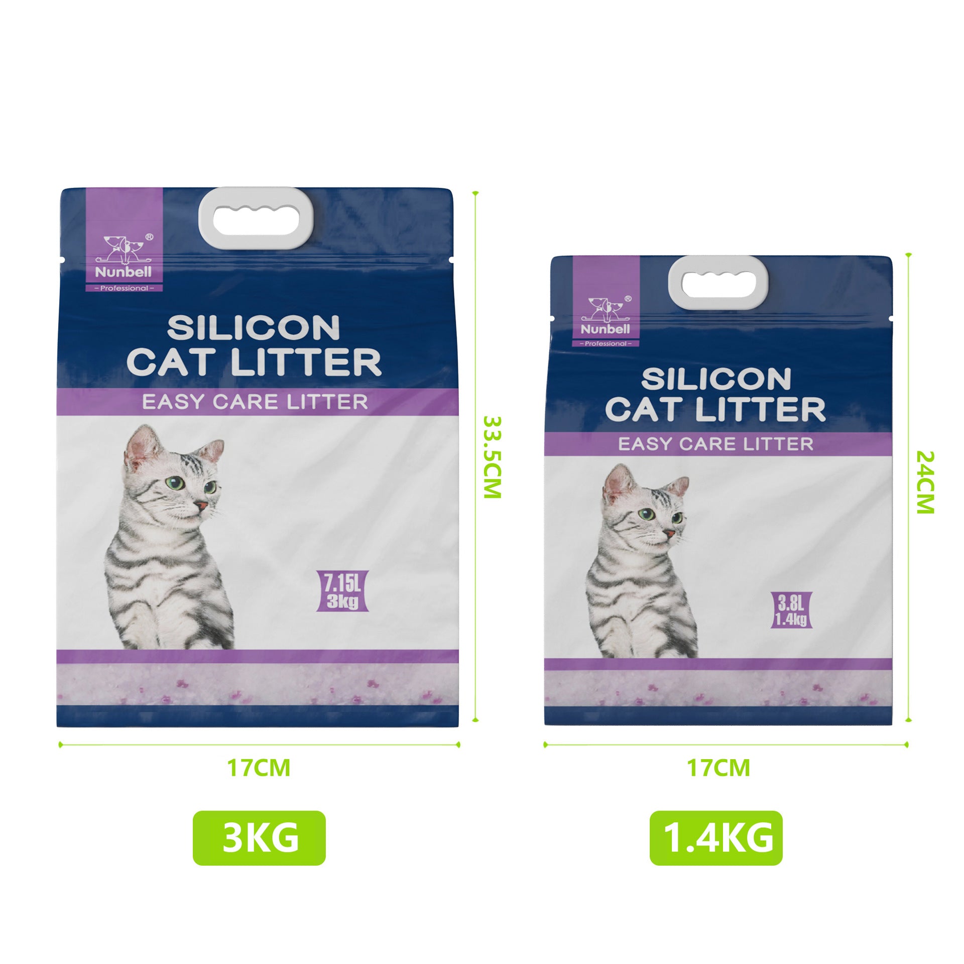 Scented Crystal Cat Litter, Low Dust Clumping with Odour Control