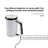 USB Rechargeable Automatic Paw Cleaning Cup for Dogs