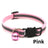 Striped reflective cat collar with bell, available from Pet Royale UK
