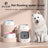 Floating Splash-Proof Anti-Tip Pet Water Bowl for Dogs and Cats in ABS