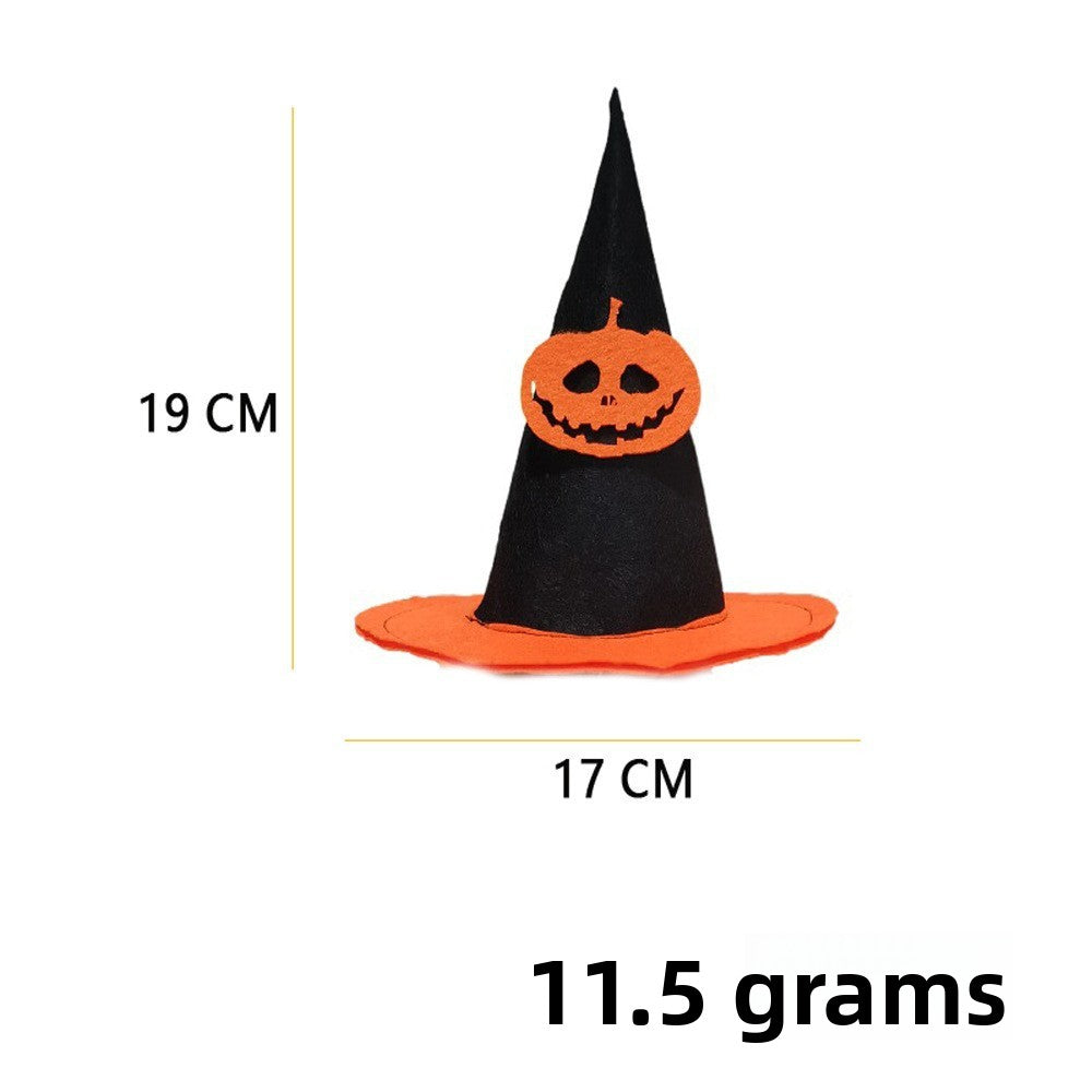 Halloween felt bat wings for dogs and cats, front view