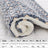 Thick padded pet mat cushion with print in Blue Base Star, size 49 x 32cm