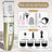 Ceramic Blade Pet Shaver with Guide Combs and Spare Blade Heads