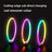 Trim to fit LED dog collar glowing in bright colour, product image 4