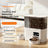 Smart Pet Feeder with 5L Food Hopper, 3L Water Tank, App Control and Optional Video