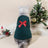 Halloween and Christmas pet dress for dogs and cats, close-up detail