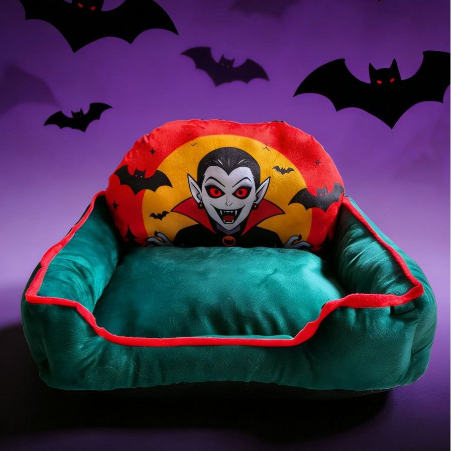 Halloween sofa bed for cats and small dogs, detail photo 4