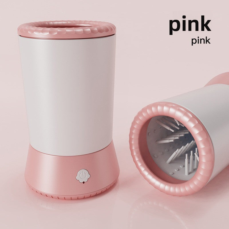Automatic Dog Paw Washing Cup with Soft Silicone Bristles