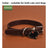 Halloween PU leather dog collar with charm, main product photo