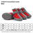 Breathable mesh puppy shoes with TPR soles in Lake Blue Breathable, top view