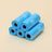 Pet Waste Bags on Rolls with Cat Paw Print, Leak-Proof