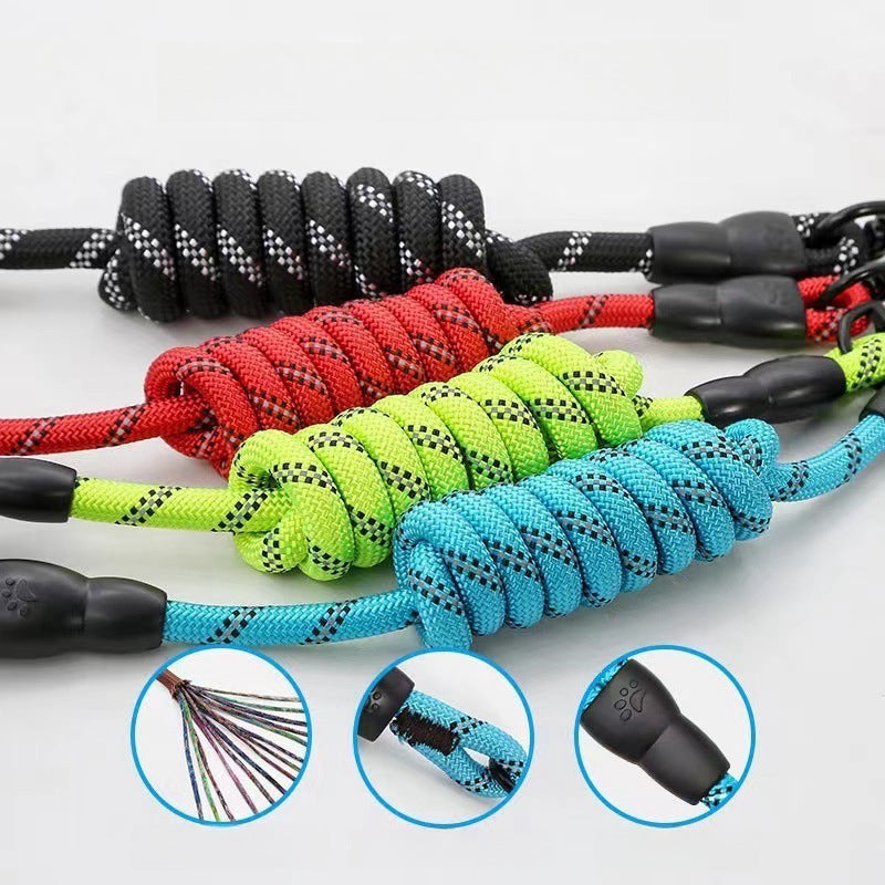 Reflective nylon dog lead, ideal for everyday use