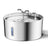 7L Stainless Steel Pet Water Dispenser with Pump and Filter Element for Cats and Dogs