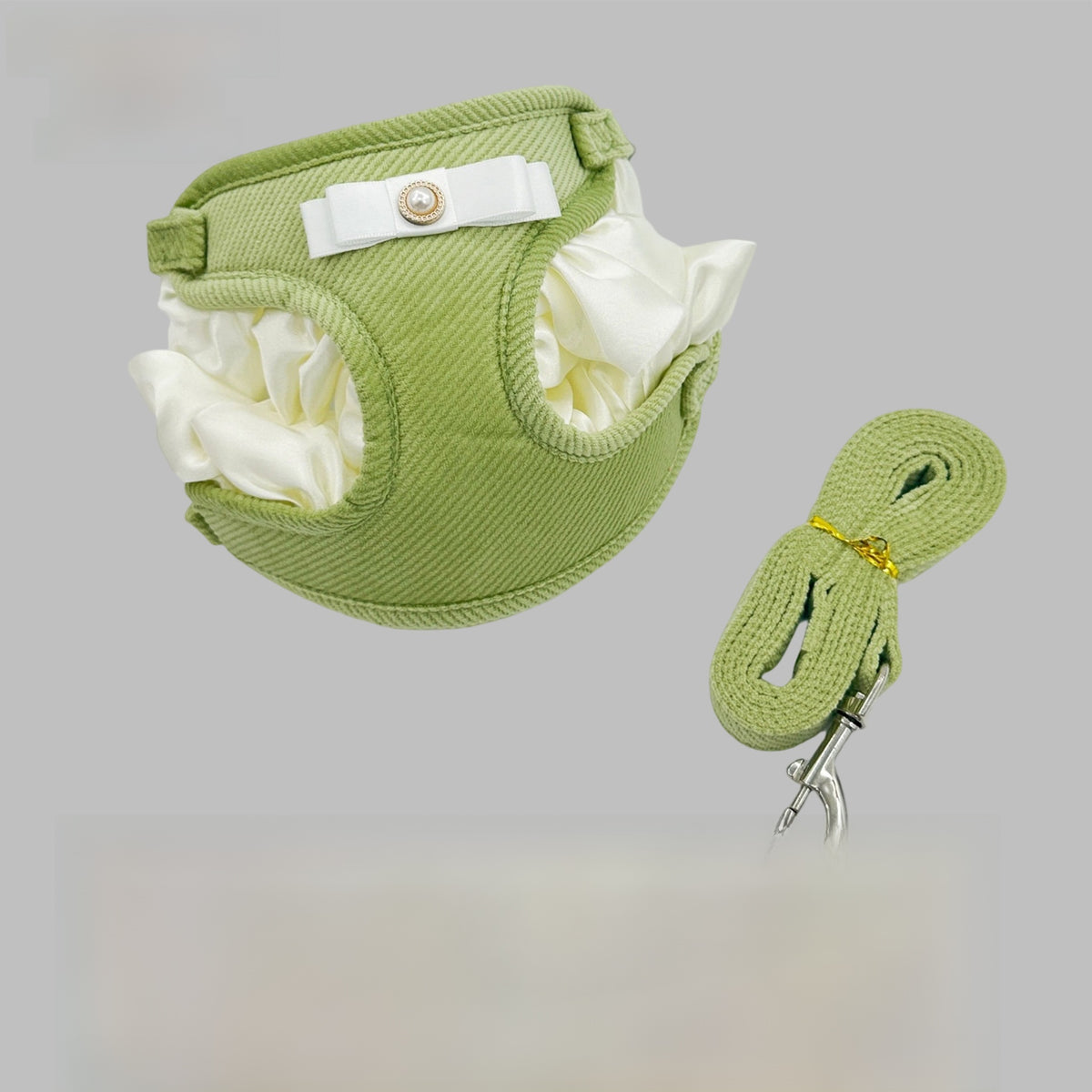 Soft vest harness and lead set in 6 colour options