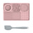 Silicone lick mat slow feeder with suction cups for dogs