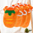 Orange carrot fleece vest for small dogs, product image 3