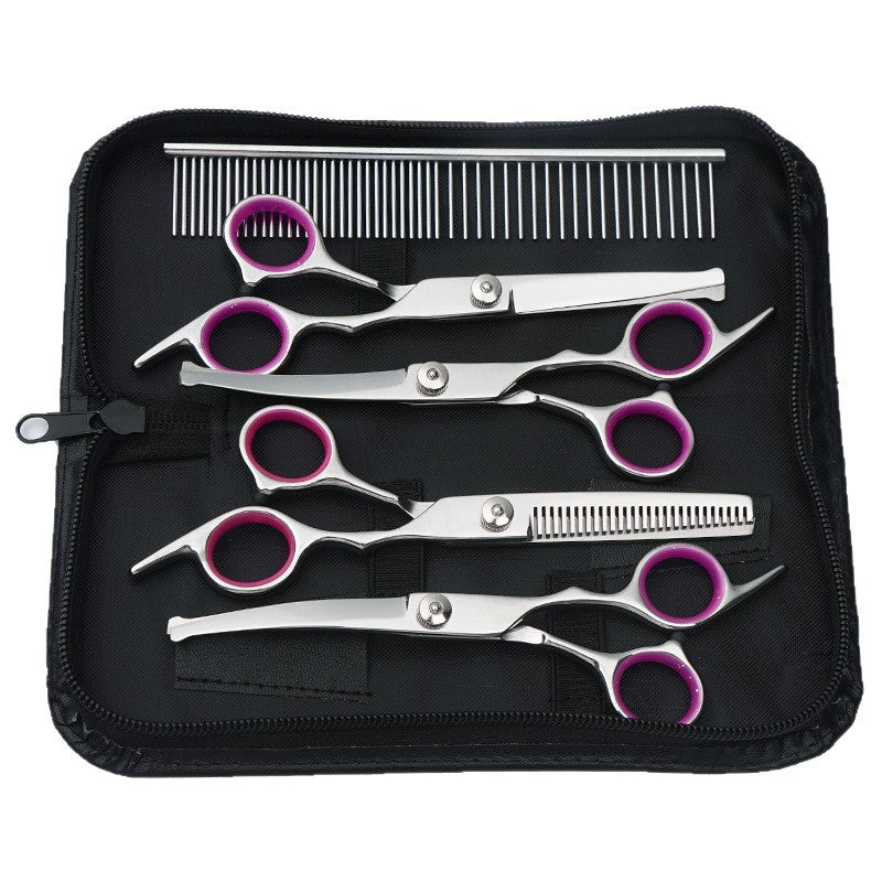 Stainless Steel Dental Thinning Shears for Dog Hair Trimming