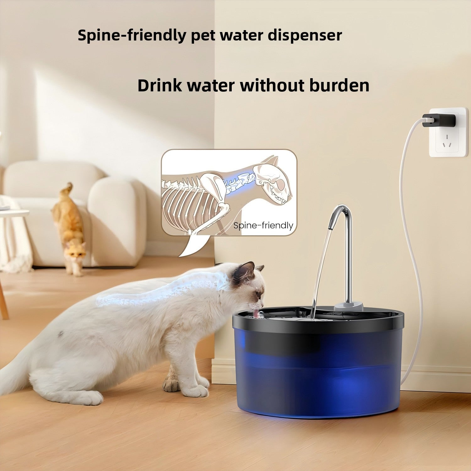 Automatic Pet Water Dispenser with Filtration System