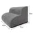 Soft sponge pet steps with fabric cover in Grey 2 Step