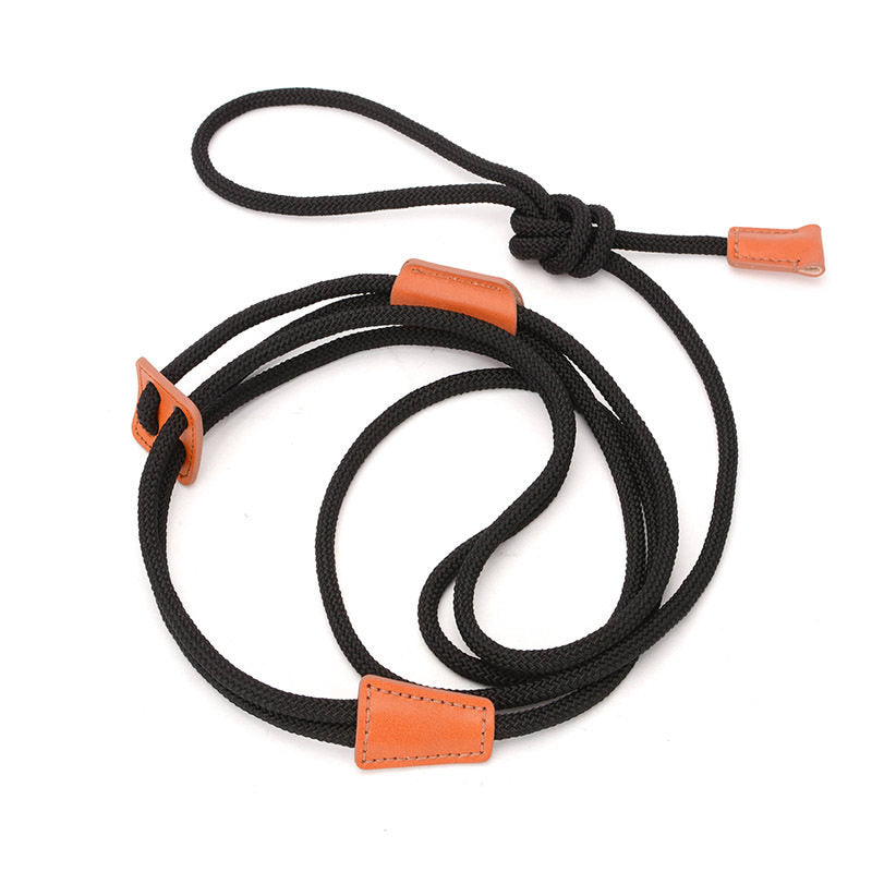 Integrated rope dog harness and lead, available from Pet Royale UK