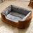 Soft flannel pet bed for dogs and cats, main product photo