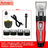 USB Rechargeable Pet Hair Clipper with Ceramic Blade and Attachments