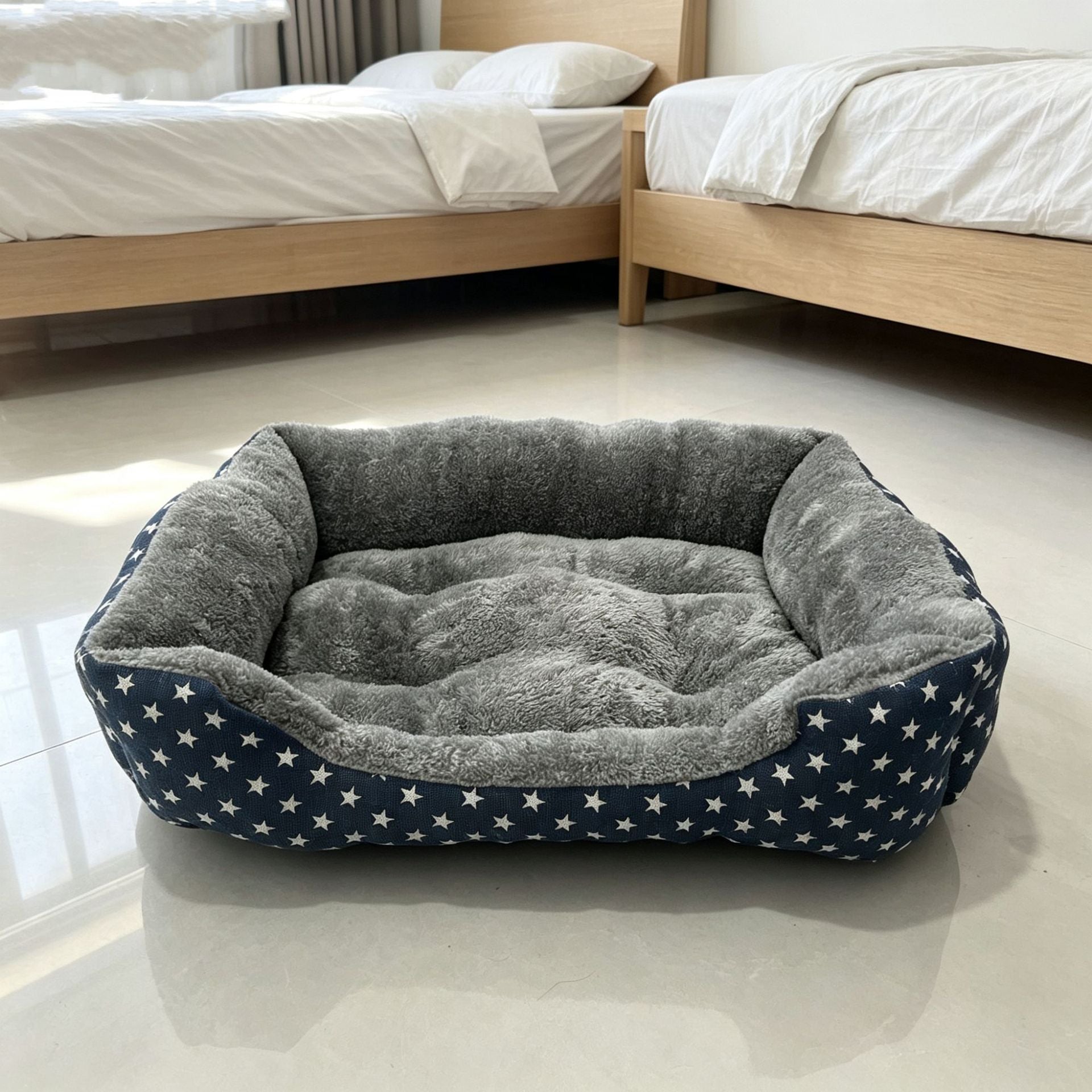 Suede Plush Pet Bed Mat for Dogs and Cats, All-Season Cushion