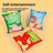 Plush squeaky potato chip toy for dogs and cats - photo 2