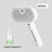 Dual-Sided Pet Spray Comb with Leave-In Essence for Detangling